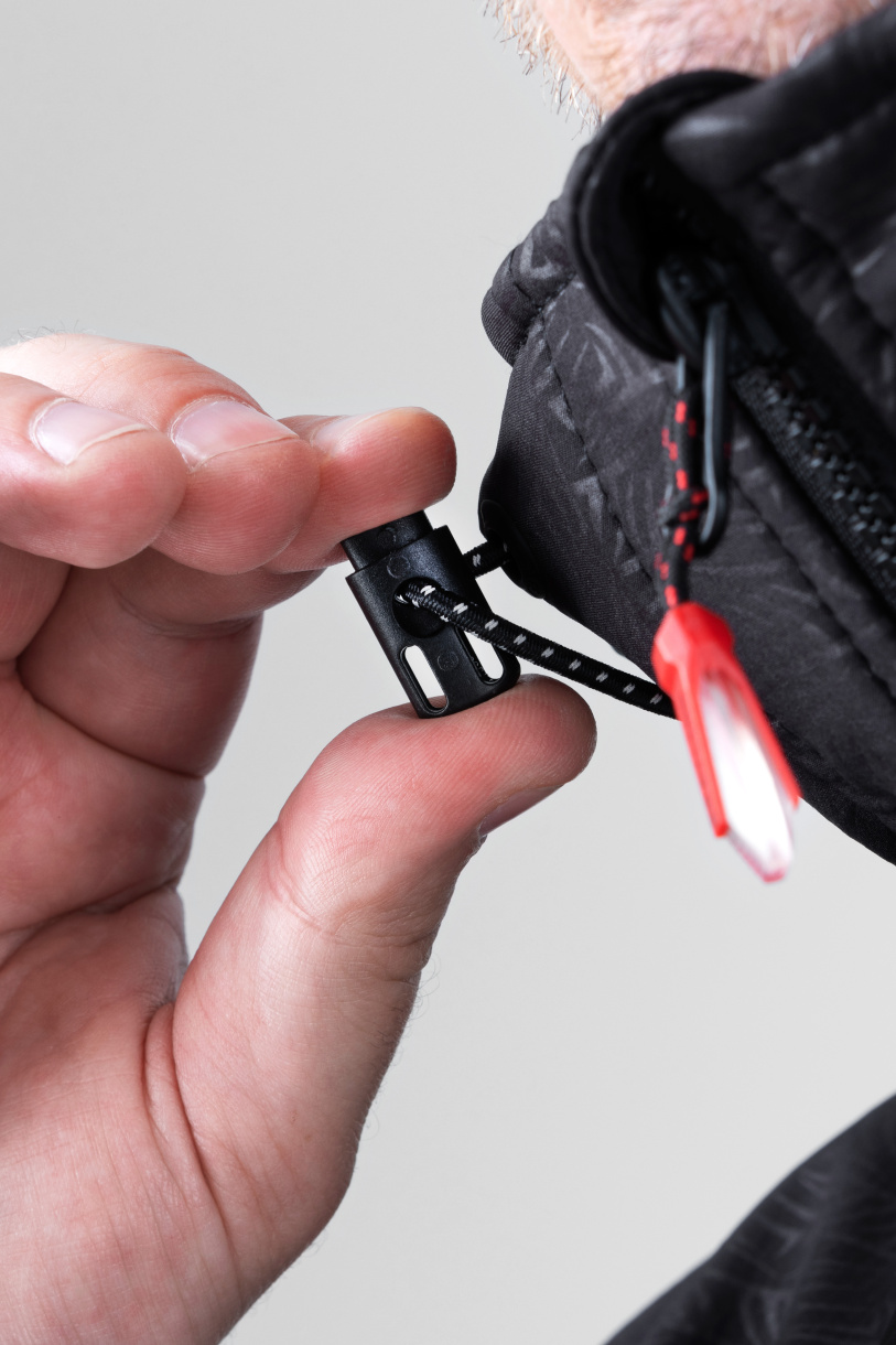 Аксай куртка для рыбалки GRAYLING, софт-шелл, чёрные волны