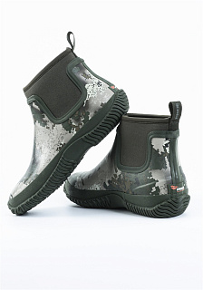 Охотничьи неопреновые низкие сапоги PRIDE Protect Mini (Протект мини) Уральский лес PRLHM-933